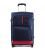 Чемодан Wings 206 большой L синий 2 колесный фото, картинка, изображение