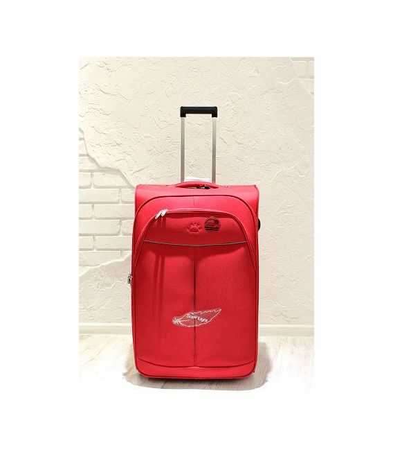Валіза Airtex 6287 велика L червона - картинка, зображення, фото валізи