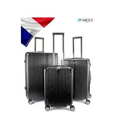 Набір валіз Airtex 957 чорний картинка, зображення, фото