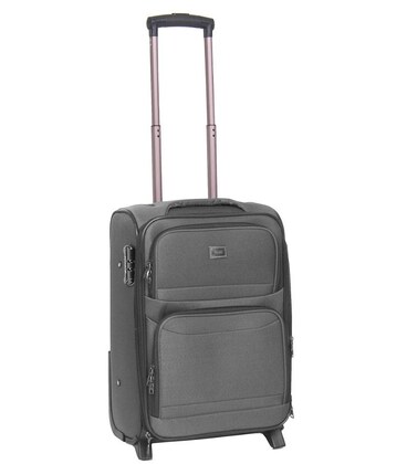 Валіза Gravitt 618 маленька S сіра картинка, зображення, фото