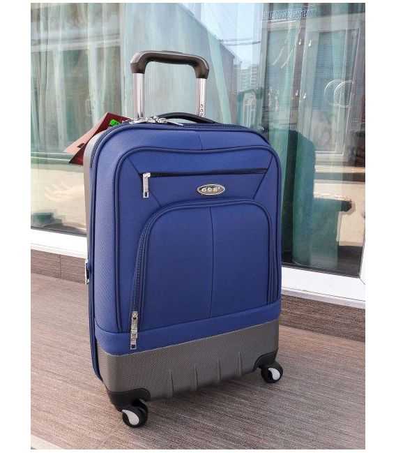 Валіза CCS 9789 велика L синя - картинка, зображення, фото валізи