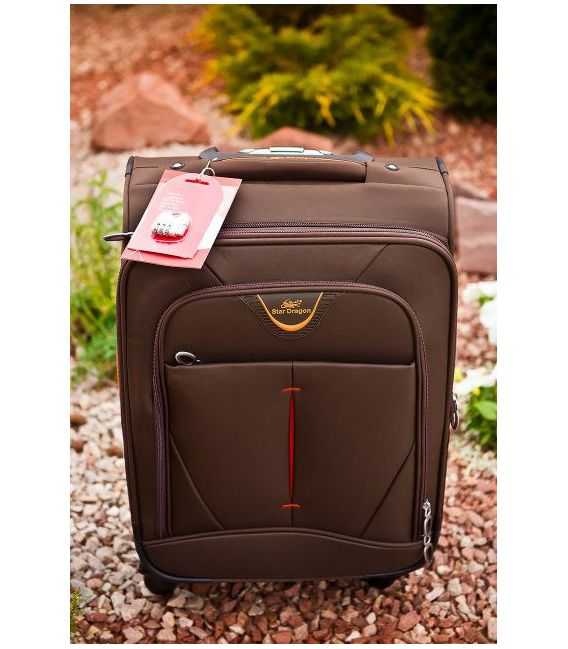 Чемодан Star Dragon 14724 маленький S коричневый фото, картинка, изображение