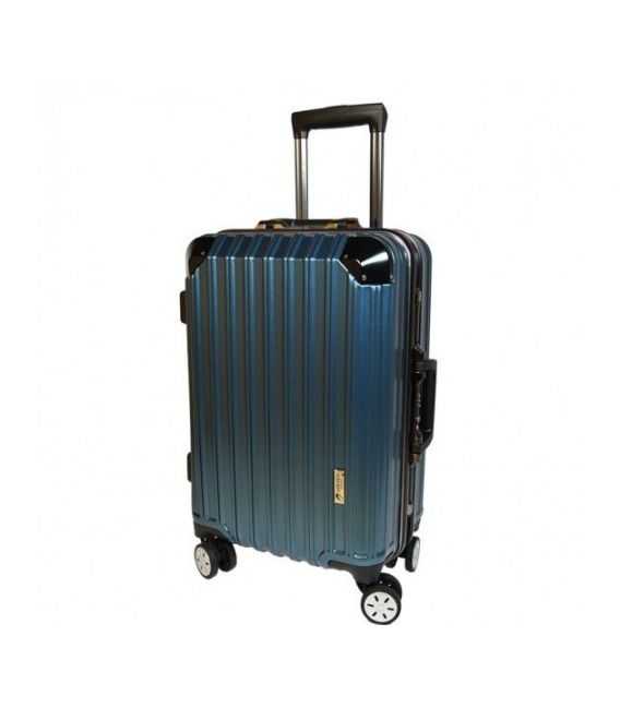 Чемодан Airtex 957 маленький S синий фото, картинка, изображение