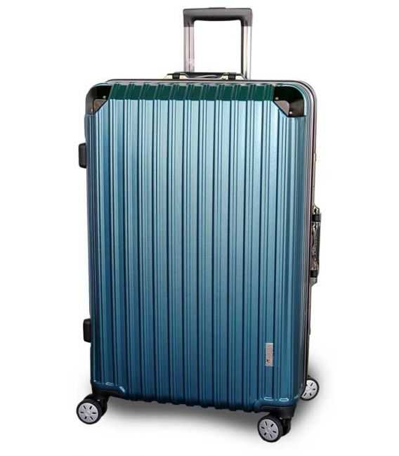 Чемодан Airtex 957 Midi синий фото, картинка, изображение