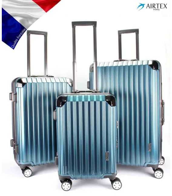 Набор чемодан Airtex 957 синий фото, картинка, изображение