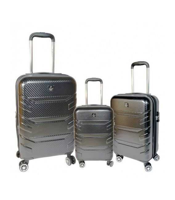 Набір валіз Airtex 7313 сірий - картинка, зображення, фото валізи