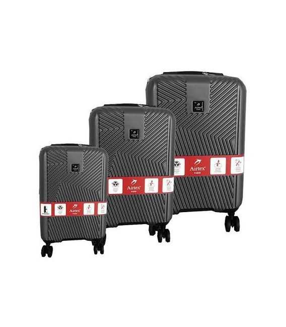 Набор чемодан Airtex 7346 черный фото, картинка, изображение