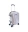 Чемодан Airtex 955 маленький S серебреный фото, картинка, изображение