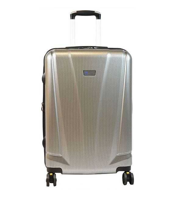 Чемодан Airtex 955 большой L серебреный фото, картинка, изображение