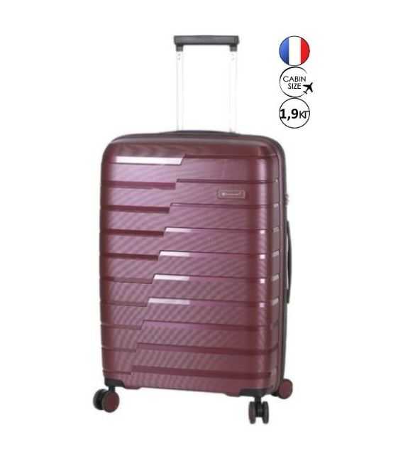 Валіза Snowball 91503 маленька S бордова - картинка, зображення, фото валізи