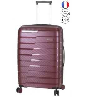 Чемодан Snowball 91503 маленький S бордовый фото, картинка, изображение