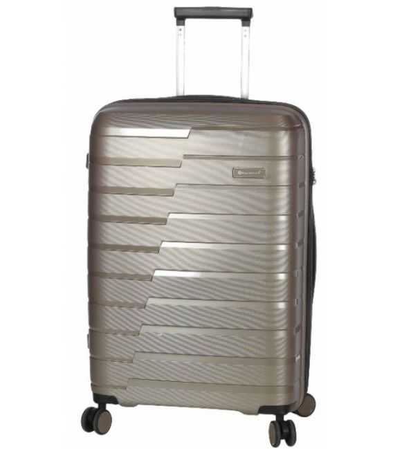 Чемодан Snowball 91503 средний M шампань фото, картинка, изображение