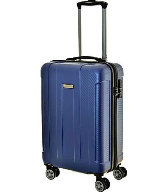 Чемодан Snowball 87603 маленький S синий фото, картинка, изображение