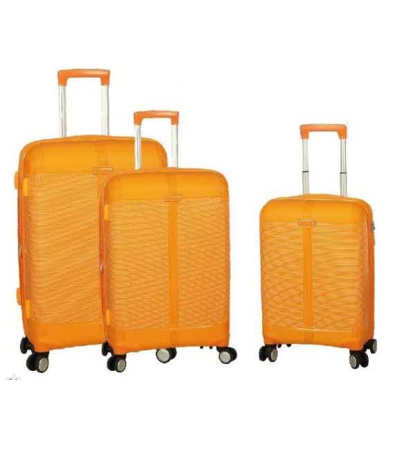 Набір Валіз Snowball 91303 3 в 1 помаранчевий - картинка, зображення, фото валізи