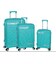 Набір Валіз Snowball 91203 3 в 1 мятний - картинка, зображення, фото валізи