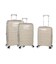Набор Чемоданов Snowball 91103 3 в 1 бежевый фото, картинка, изображение