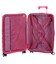 Набір Валіз Snowball 91103 3 в 1 фуксія - картинка, зображення, фото валізи