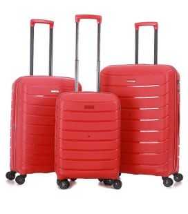Набір Валіз Snowball 61303 3 в 1 червоний