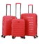 Набір Валіз Snowball 61303 3 в 1 червоний - картинка, зображення, фото валізи