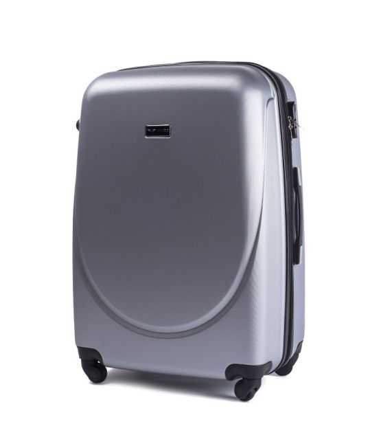 Валіза Wings 310 велика L срібна - картинка, зображення, фото валізи