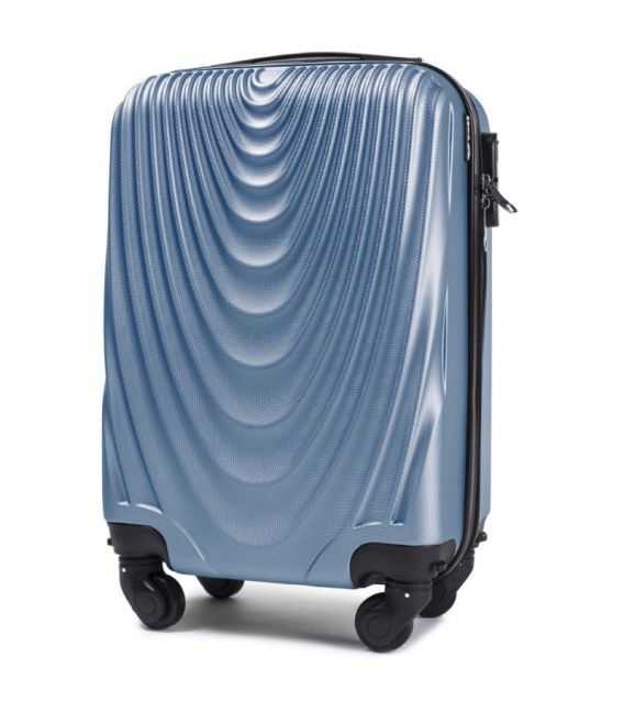 Чемодан Wings 304 маленький S небесный фото, картинка, изображение