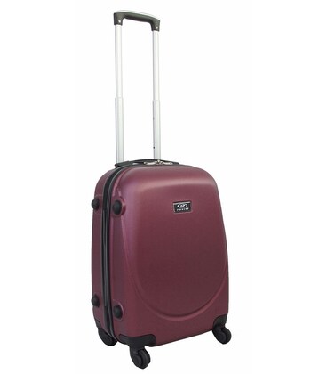 Чемодан Gravitt DS 310 мини XS бордовый фото, картинка, изображение