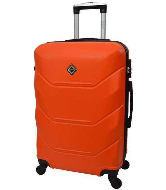 Валіза Bonro 2019 середня M помаранчева - картинка, зображення, фото валізи