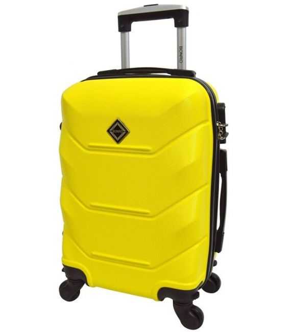 Валіза Bonro 2019 міні XS жовта - картинка, зображення, фото валізи
