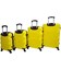 Набор Чемоданов Bonro 2019 4 в 1 желтый фото, картинка, изображение