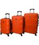 Набір Валіз Bonro 2019 3 в 1 помаранчевий - картинка, зображення, фото валізи