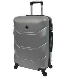 Валіза Bonro 2019 велика L срібна - картинка, зображення, фото валізи