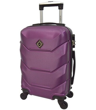 Чемодан Bonro 2019 мини XS фиолетовый фото, картинка, изображение