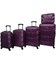 Набір Валіз Bonro 2019 5 в 1 фіолетовий - картинка, зображення, фото валізи