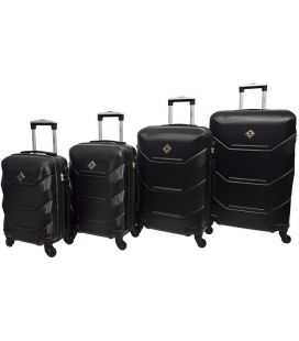 Набор Чемоданов Bonro 2019 4 в 1 черный фото, картинка, изображение