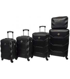 Набор Чемоданов Bonro 2019 5 в 1 черный фото, картинка, изображение