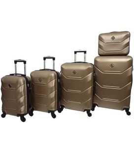 Набор Чемоданов Bonro 2019 5 в 1 шампань фото, картинка, изображение