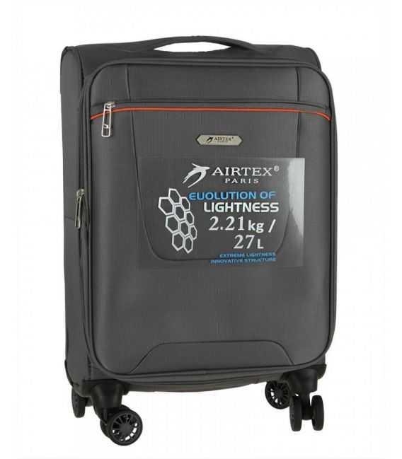 Валіза Airtex 825 маленька S сіра - картинка, зображення, фото валізи