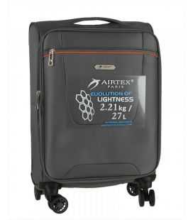 Чемодан Airtex 825 маленький S серый фото, картинка, изображение