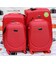 Набір валіз Wings K310 4 в 1 червоний - картинка, зображення, фото валізи