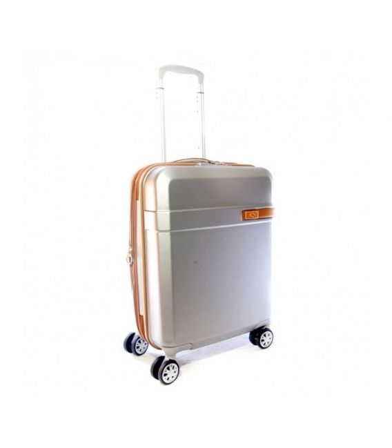 Чемодан Airtex 229A Midi серебристый фото, картинка, изображение