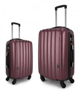 Набор Чемоданов Wallaby 6288 2 в 1 бордовый фото, картинка, изображение