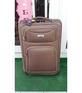 Чемодан Bags Studio 1608 Midi коричневый фото, картинка, изображение