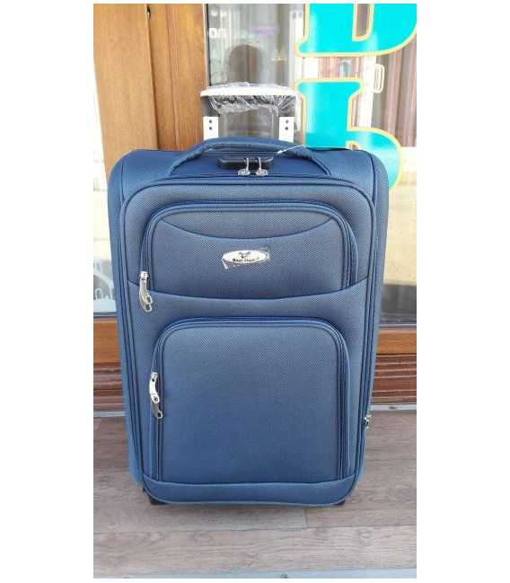 Чемодан Bags Studio 1608 большой L синий фото, картинка, изображение