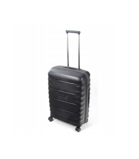 Чемодан Airtex 242 средний M черный фото, картинка, изображение