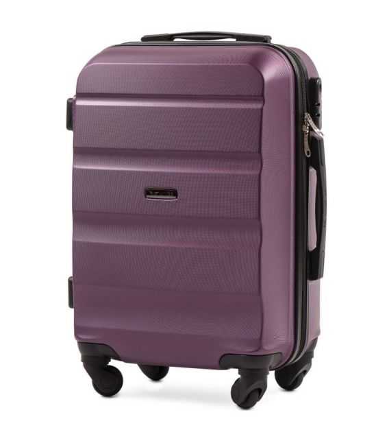 Чемодан Wings AT01 маленький S т.-фиолетовый фото, картинка, изображение