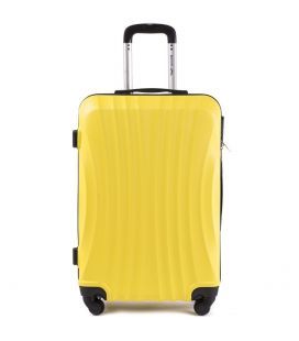 Чемодан Wings 159 средний M желтый фото, картинка, изображение