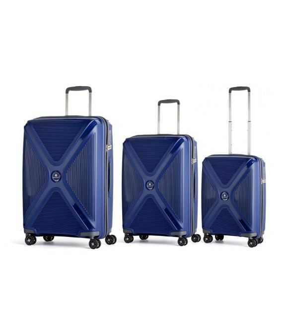 Набір Валіз Snowball 84803 3 в 1 синій - картинка, зображення, фото валізи