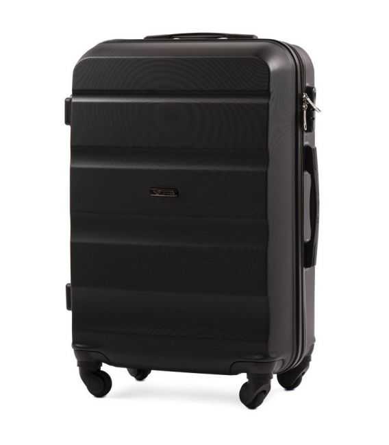 Валіза Wings AT01 середня M чорна - картинка, зображення, фото валізи