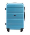 Чемодан Wings AT01 средний M голубой фото, картинка, изображение