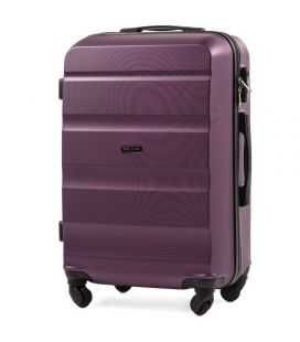 Валіза Wings AT01 середня M т.-фіолетова - картинка, зображення, фото валізи